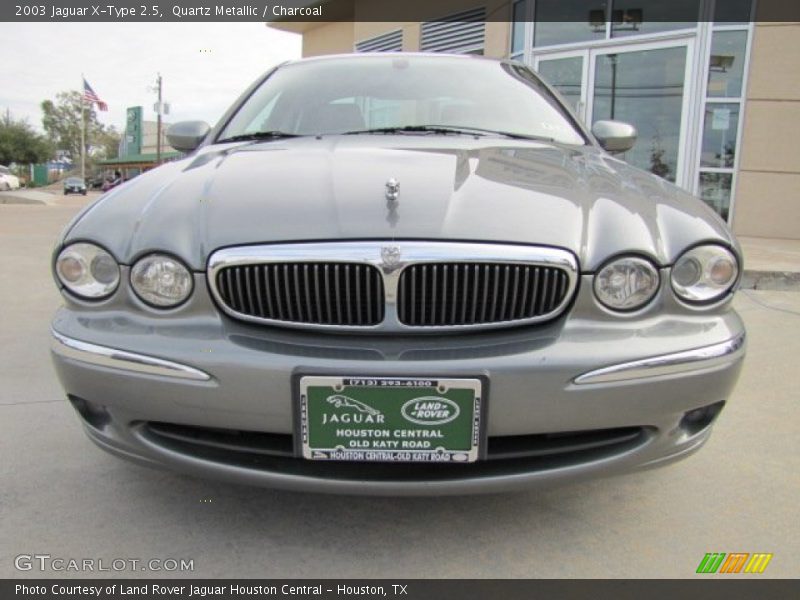 Quartz Metallic / Charcoal 2003 Jaguar X-Type 2.5