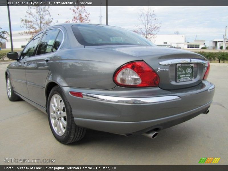 Quartz Metallic / Charcoal 2003 Jaguar X-Type 2.5