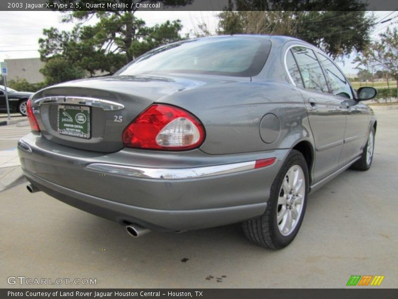 Quartz Metallic / Charcoal 2003 Jaguar X-Type 2.5