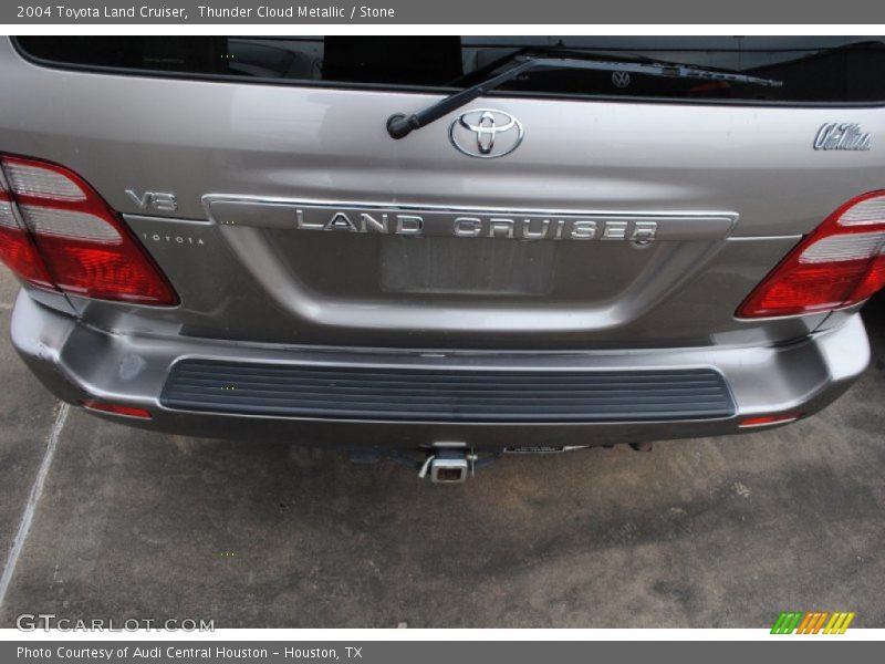 Thunder Cloud Metallic / Stone 2004 Toyota Land Cruiser