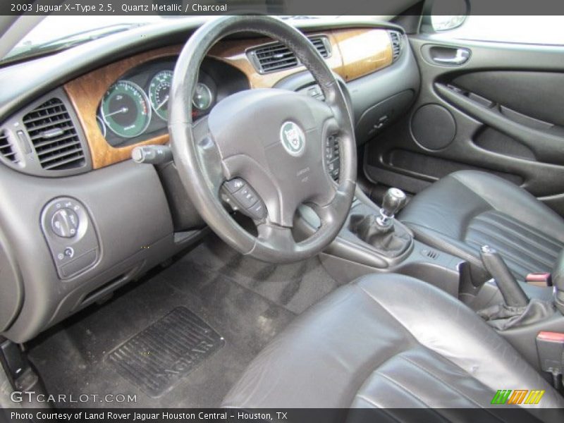 Charcoal Interior - 2003 X-Type 2.5 