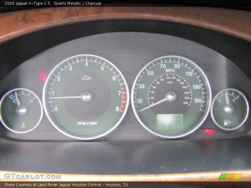  2003 X-Type 2.5 2.5 Gauges