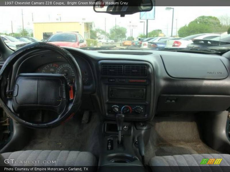 Bright Green Metallic / Medium Grey 1997 Chevrolet Camaro Z28 Coupe