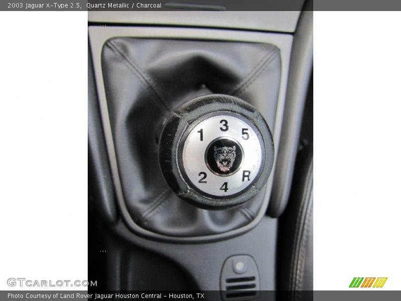  2003 X-Type 2.5 5 Speed Manual Shifter