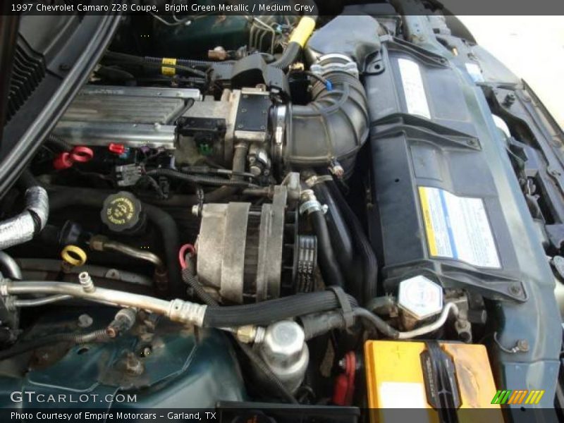 Bright Green Metallic / Medium Grey 1997 Chevrolet Camaro Z28 Coupe