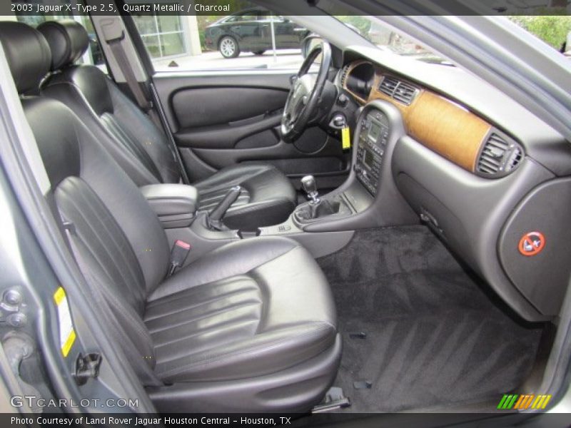  2003 X-Type 2.5 Charcoal Interior