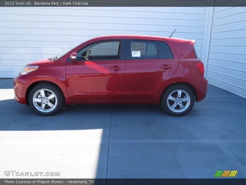 Bacelona Red / Dark Charcoal 2013 Scion xD