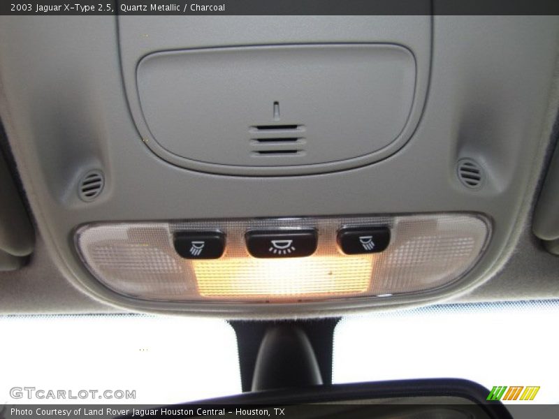Quartz Metallic / Charcoal 2003 Jaguar X-Type 2.5