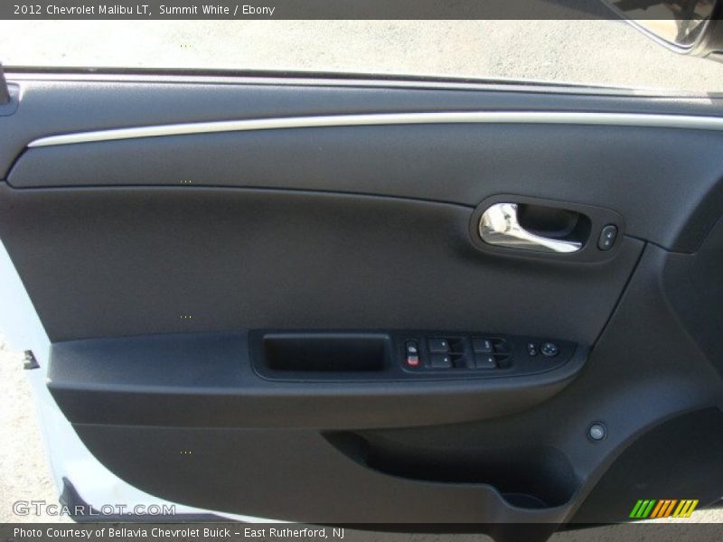 Summit White / Ebony 2012 Chevrolet Malibu LT