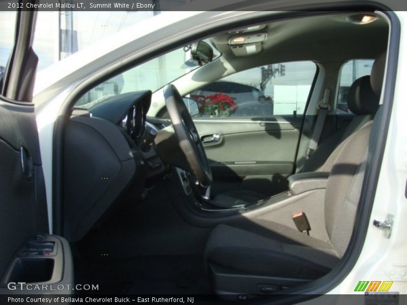 Summit White / Ebony 2012 Chevrolet Malibu LT