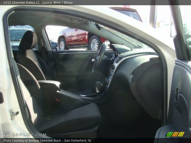 Summit White / Ebony 2012 Chevrolet Malibu LT