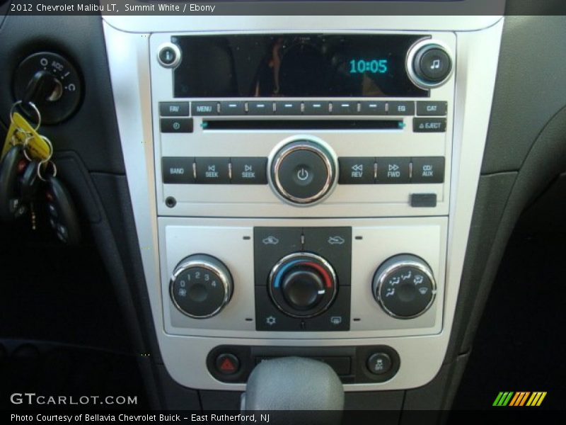 Summit White / Ebony 2012 Chevrolet Malibu LT