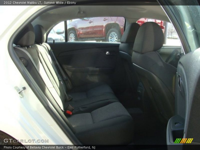 Summit White / Ebony 2012 Chevrolet Malibu LT
