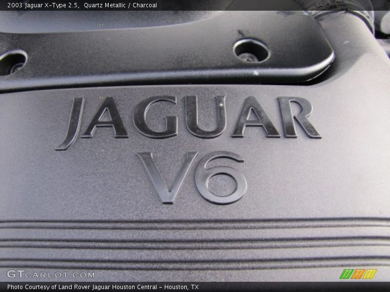 Quartz Metallic / Charcoal 2003 Jaguar X-Type 2.5