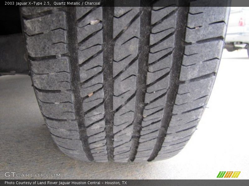 Quartz Metallic / Charcoal 2003 Jaguar X-Type 2.5
