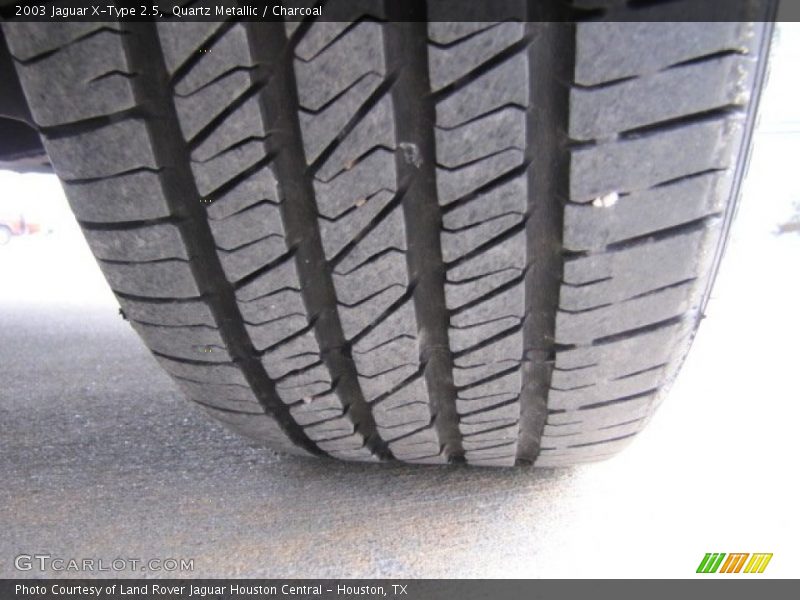 Quartz Metallic / Charcoal 2003 Jaguar X-Type 2.5
