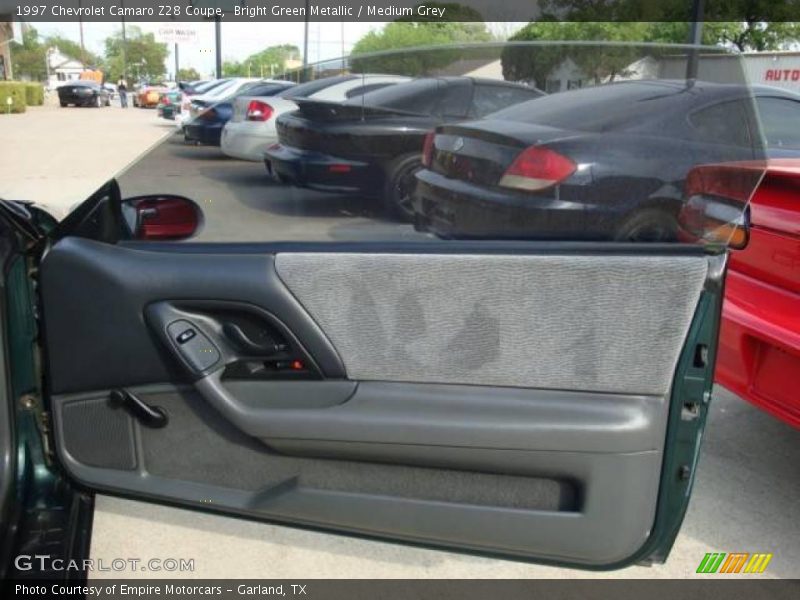 Bright Green Metallic / Medium Grey 1997 Chevrolet Camaro Z28 Coupe