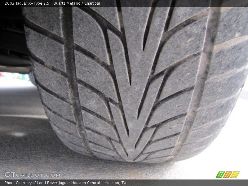 Quartz Metallic / Charcoal 2003 Jaguar X-Type 2.5