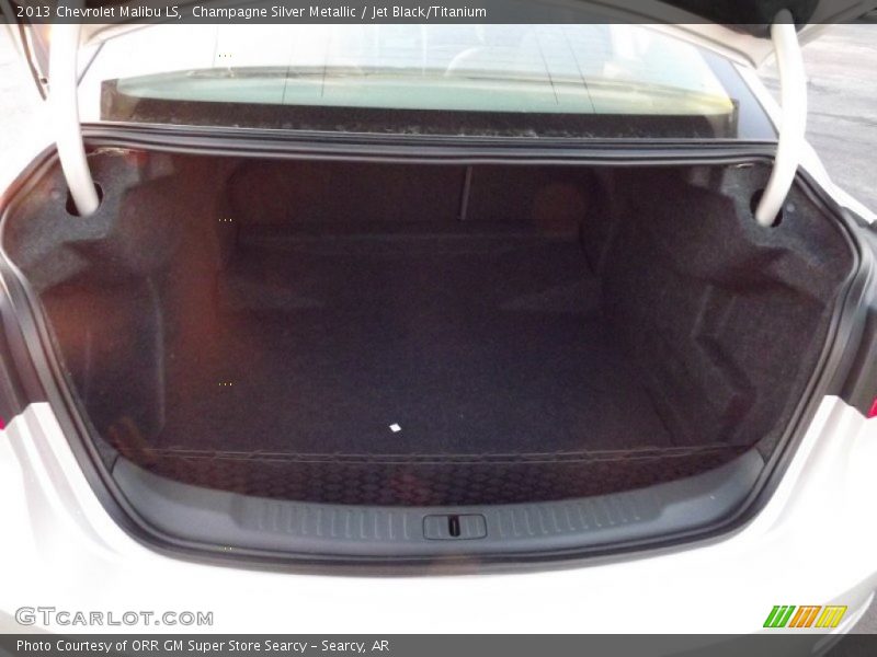 Champagne Silver Metallic / Jet Black/Titanium 2013 Chevrolet Malibu LS