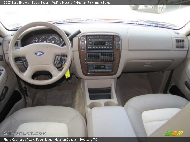 Dashboard of 2003 Explorer Eddie Bauer