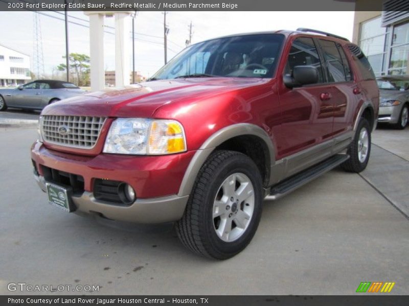 Front 3/4 View of 2003 Explorer Eddie Bauer