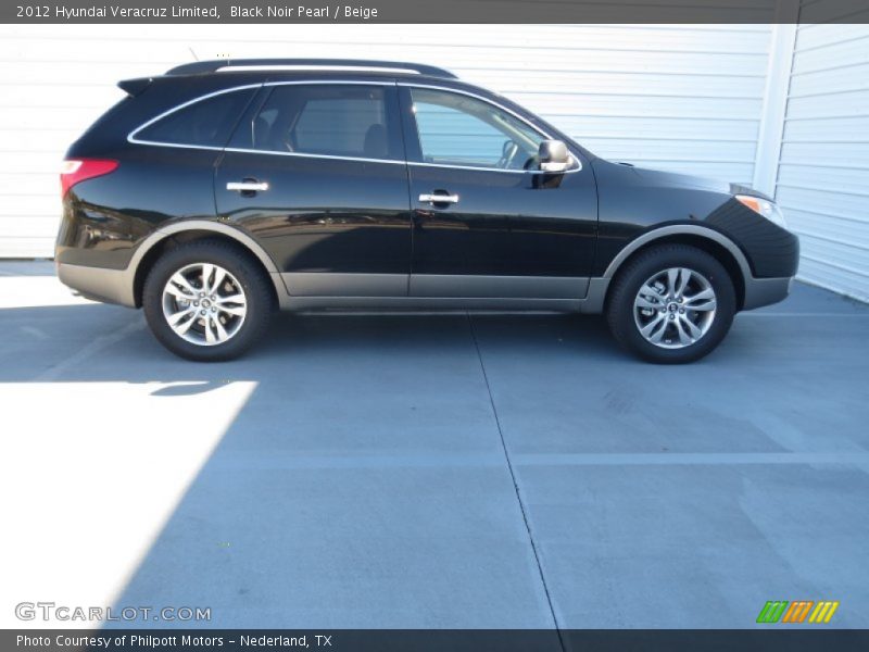 Black Noir Pearl / Beige 2012 Hyundai Veracruz Limited