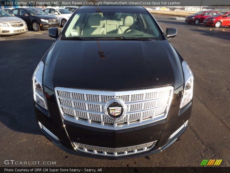 Black Raven / Very Light Platinum/Dark Urban/Cocoa Opus Full Leather 2013 Cadillac XTS Platinum FWD