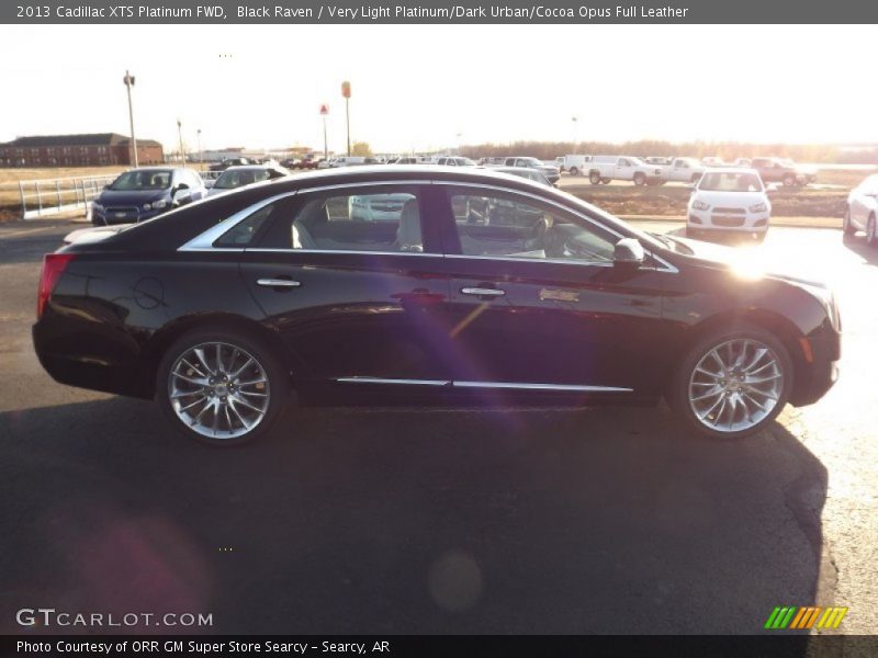 Black Raven / Very Light Platinum/Dark Urban/Cocoa Opus Full Leather 2013 Cadillac XTS Platinum FWD