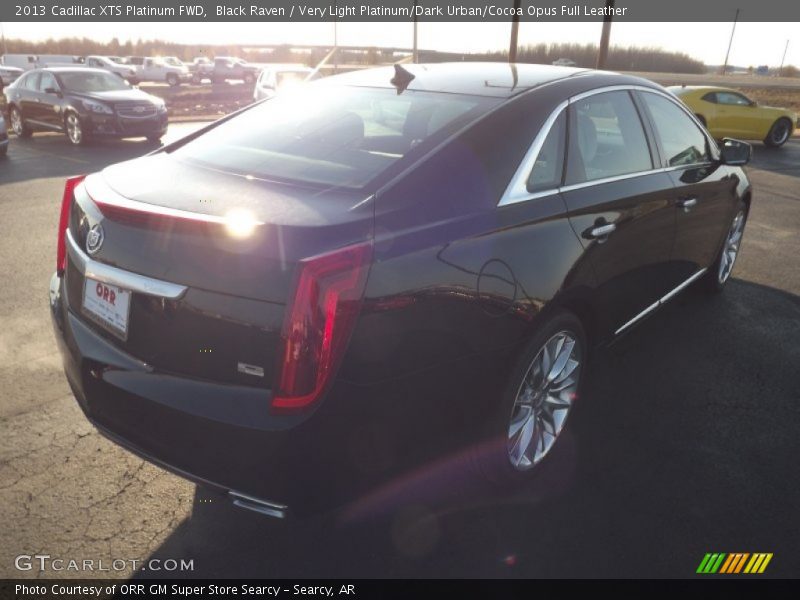 Black Raven / Very Light Platinum/Dark Urban/Cocoa Opus Full Leather 2013 Cadillac XTS Platinum FWD