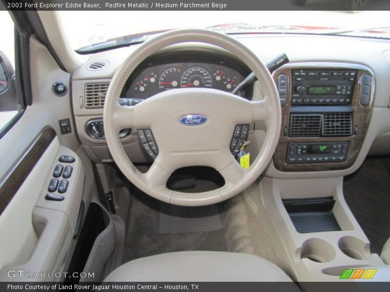 Dashboard of 2003 Explorer Eddie Bauer