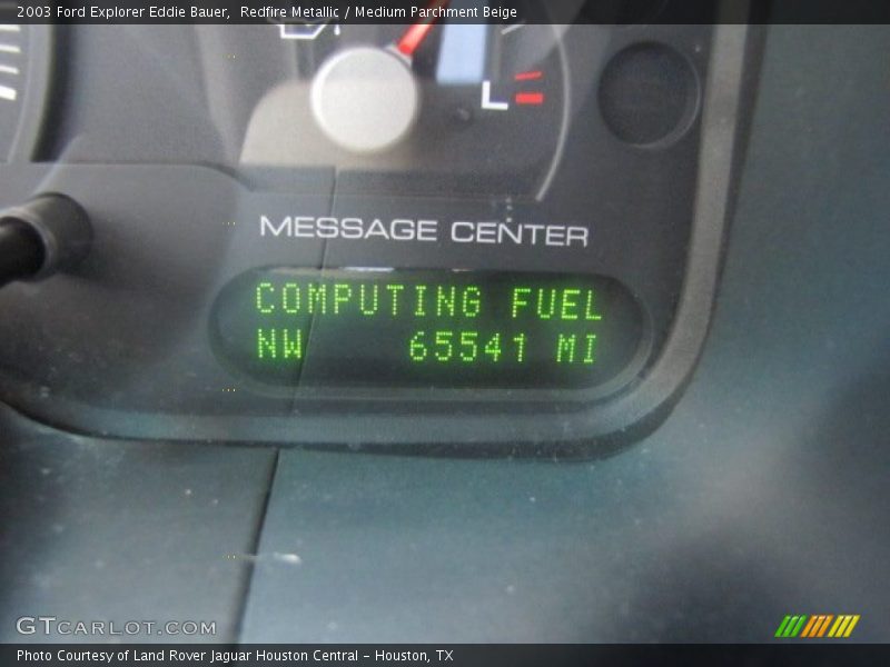 Redfire Metallic / Medium Parchment Beige 2003 Ford Explorer Eddie Bauer