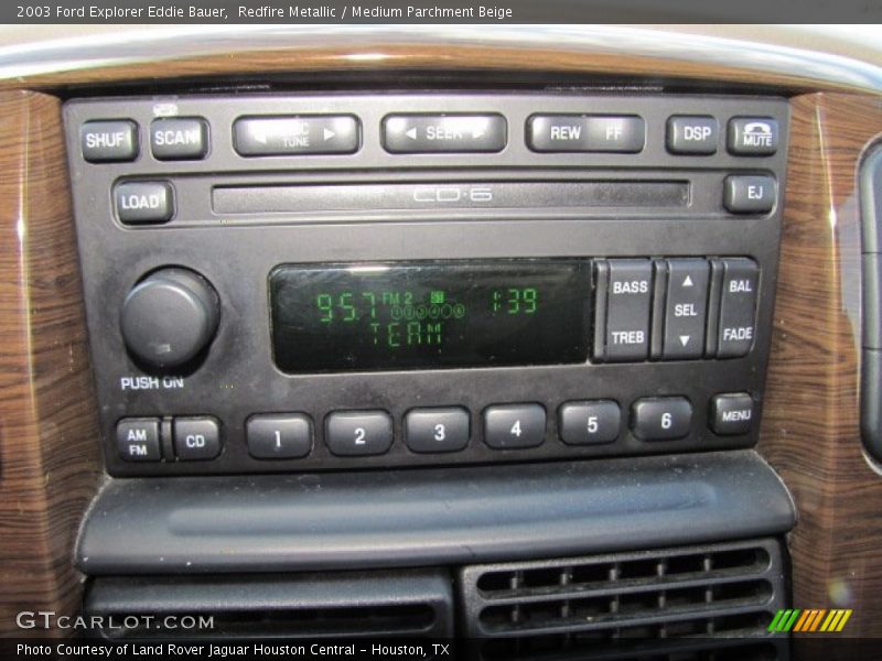 Audio System of 2003 Explorer Eddie Bauer
