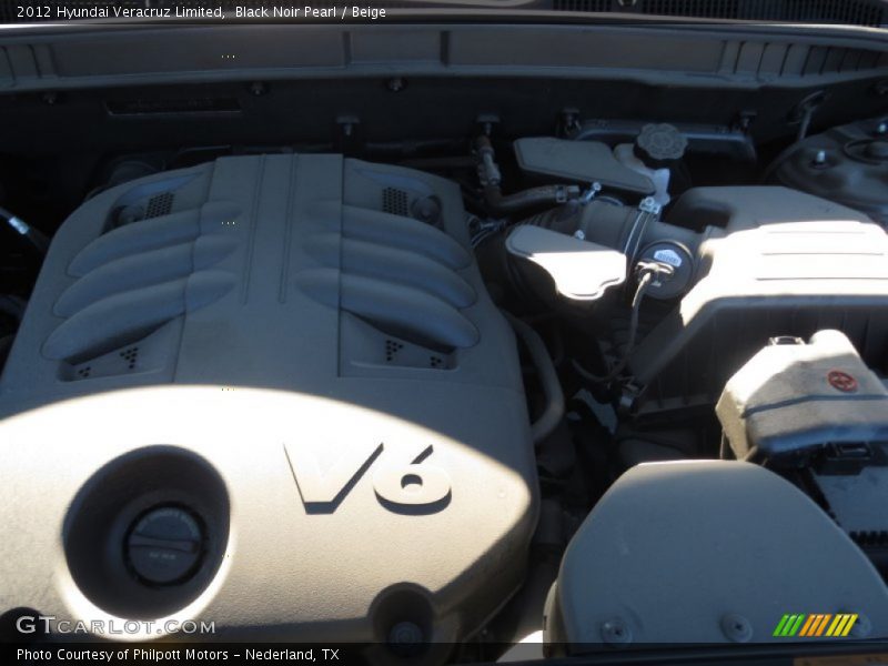 Black Noir Pearl / Beige 2012 Hyundai Veracruz Limited