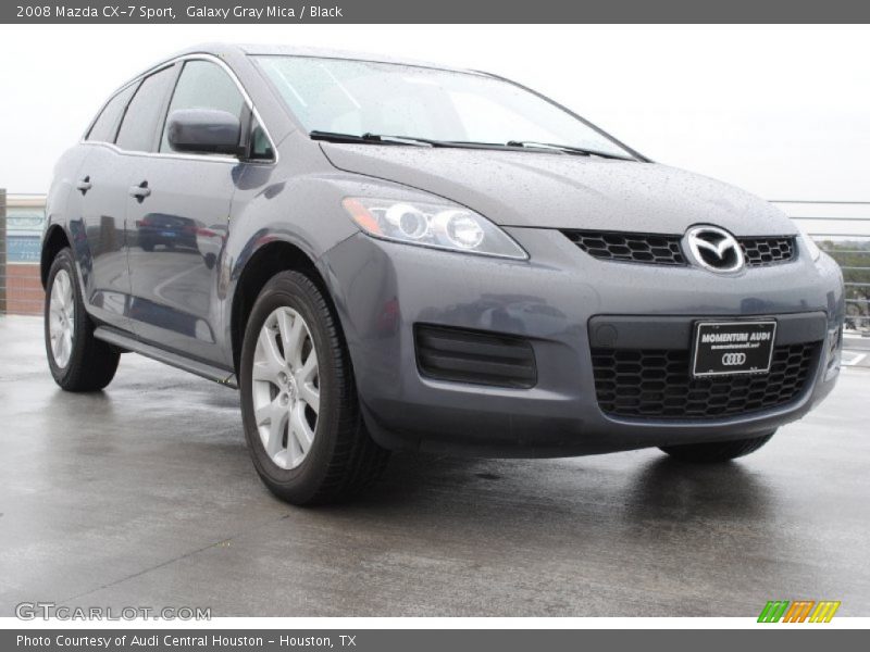 Galaxy Gray Mica / Black 2008 Mazda CX-7 Sport