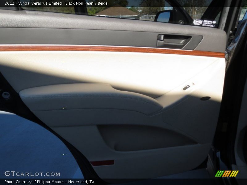 Black Noir Pearl / Beige 2012 Hyundai Veracruz Limited