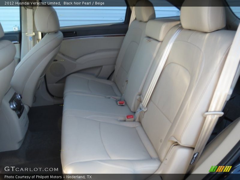 Black Noir Pearl / Beige 2012 Hyundai Veracruz Limited
