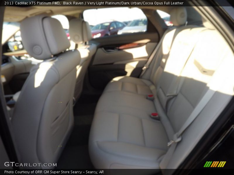 Black Raven / Very Light Platinum/Dark Urban/Cocoa Opus Full Leather 2013 Cadillac XTS Platinum FWD