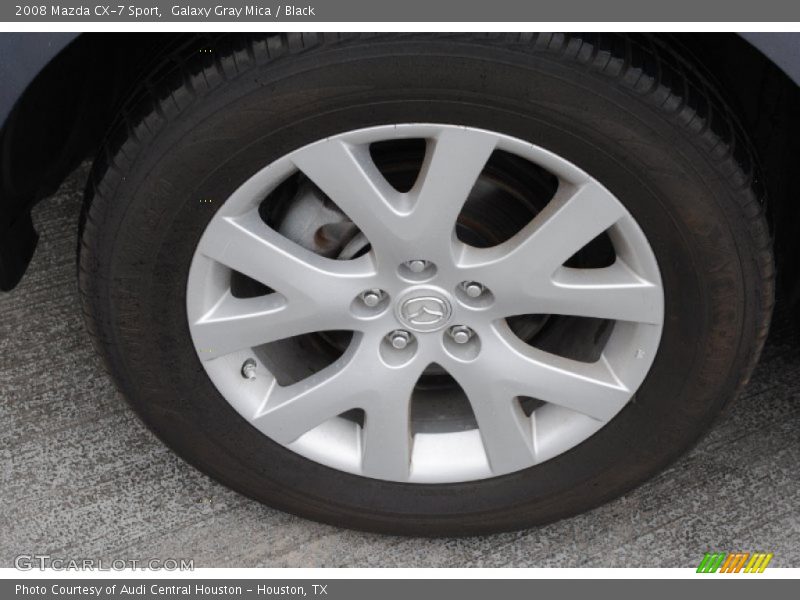 Galaxy Gray Mica / Black 2008 Mazda CX-7 Sport