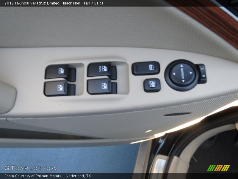 Black Noir Pearl / Beige 2012 Hyundai Veracruz Limited