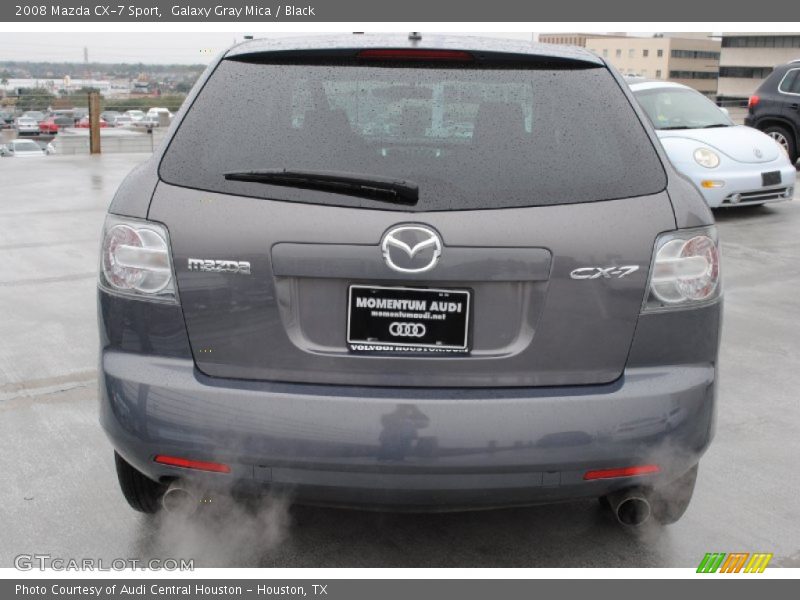 Galaxy Gray Mica / Black 2008 Mazda CX-7 Sport