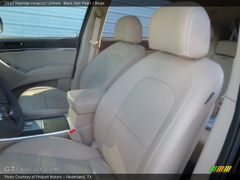 Black Noir Pearl / Beige 2012 Hyundai Veracruz Limited