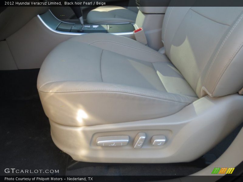 Black Noir Pearl / Beige 2012 Hyundai Veracruz Limited