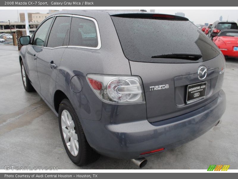 Galaxy Gray Mica / Black 2008 Mazda CX-7 Sport