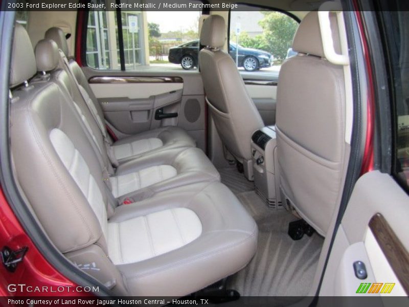 Rear Seat of 2003 Explorer Eddie Bauer