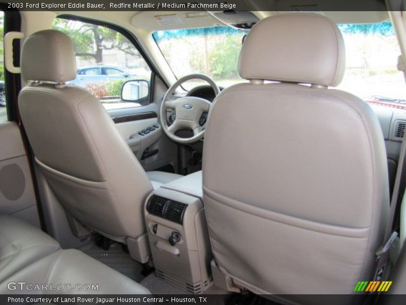 Redfire Metallic / Medium Parchment Beige 2003 Ford Explorer Eddie Bauer