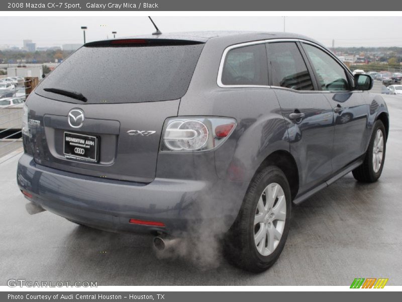 Galaxy Gray Mica / Black 2008 Mazda CX-7 Sport