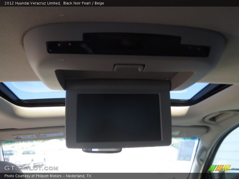Black Noir Pearl / Beige 2012 Hyundai Veracruz Limited