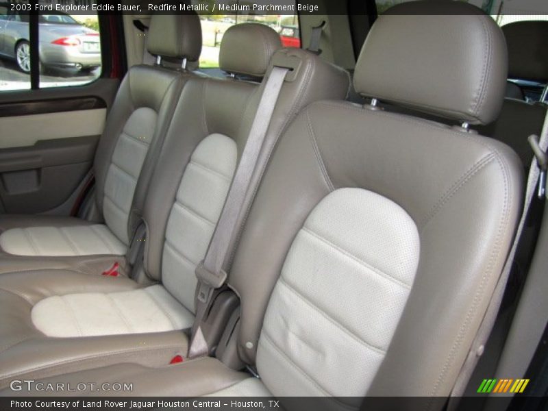 Redfire Metallic / Medium Parchment Beige 2003 Ford Explorer Eddie Bauer