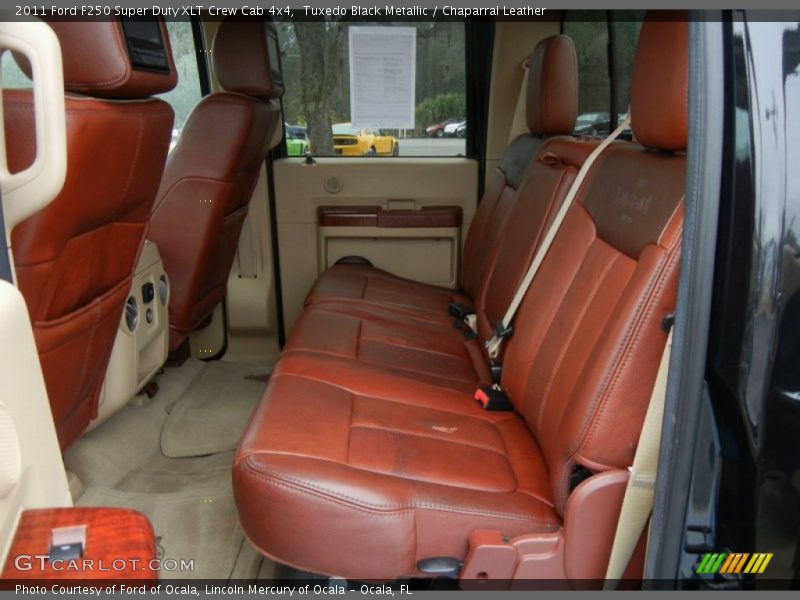 Rear Seat of 2011 F250 Super Duty XLT Crew Cab 4x4
