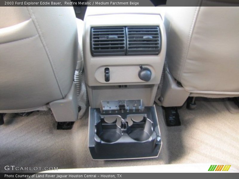 Redfire Metallic / Medium Parchment Beige 2003 Ford Explorer Eddie Bauer